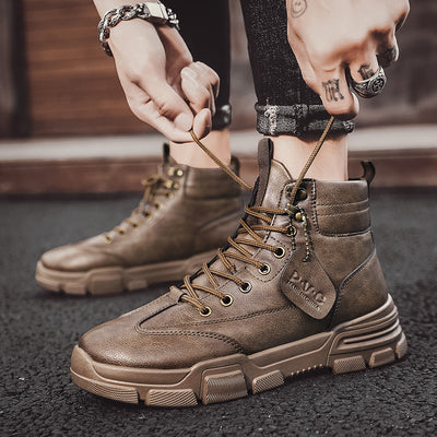 Botas de Trabajo Altas para Hombre - Estilo Robusto y Versátil - Image 8