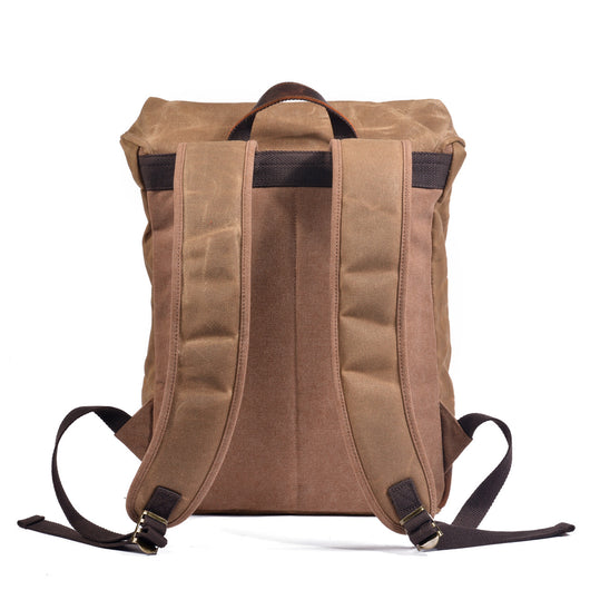 Mochila Impermeable de Lona Resistente para Hombre - Image 6