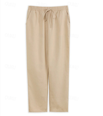 Pantalones Hombre Verano Cintura Elástica Transpirables - Image 10