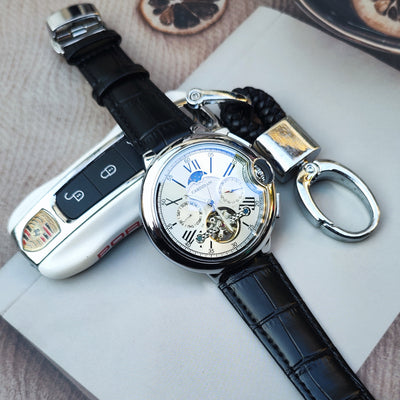 Reloj Automático Tourbillon para Hombre - Movimiento Mecánico de Precisión - Image 5