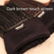 Dark brown touch screen