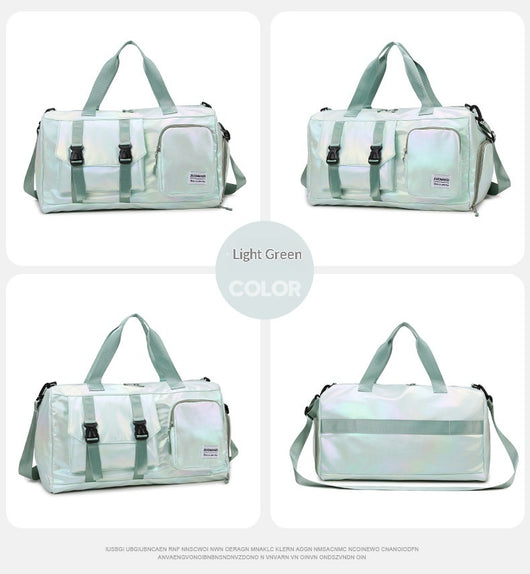 Bolsa de Yoga y Fitness Perlada Multicolor con Compartimento Seco-Húmedo - Image 41