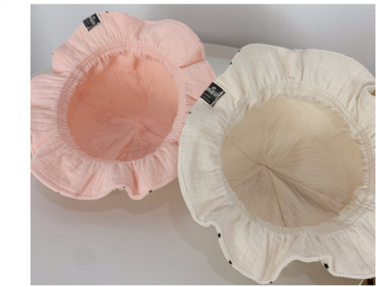 Gorro de Sol Infantil Doble Lunares Estilo Pescador - Image 12