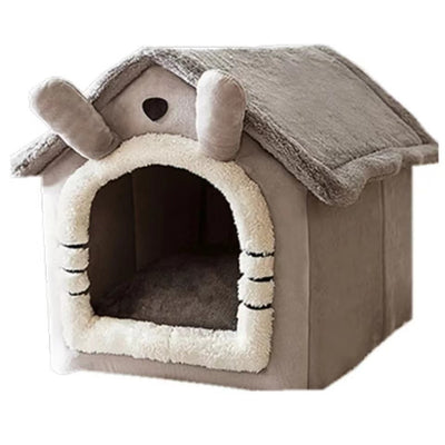 Casa Cama para Mascotas Pequeños - Nido Cálido Desmontable y Lavable - Image 6