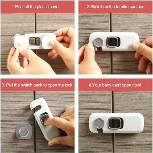 Cerradura de Seguridad para Refrigerador y Congelador - Protección Infantil - Image 24