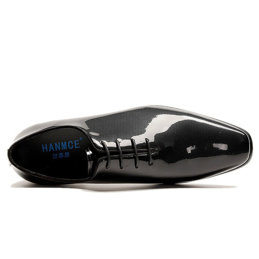Zapatos de Cuero Charol Punta Fina para Hombre - Calzado Ejecutivo Premium - Image 7