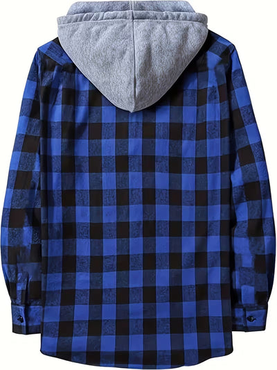 Sudadera Hoodie Cuadros para Hombre - Manga Larga - Image 16