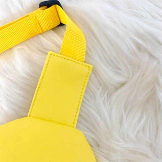 Mochila de Pecho Infantil de Cuero PU con Efecto Arenilla - Ligera y Moderna - Image 9