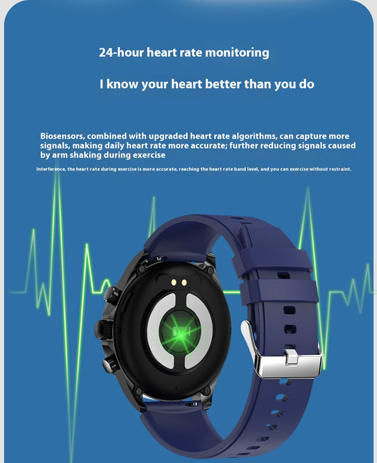 Reloj Inteligente con Llamadas Bluetooth y Monitor de Salud - Image 10