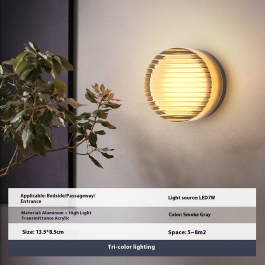 Lámpara de Pared Efecto Ondas de Agua - Acrílico Minimalista para Sala y Dormitorio - Image 11