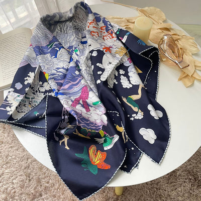 Pañuelo de Seda Twill Personalizado para Primavera - Image 13