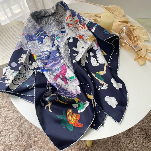 Pañuelo de Seda Twill Personalizado para Primavera - Image 13