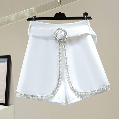 Pantalón Blanco de Cintura Alta - Versátil para Cualquier Ocasión - Image 3
