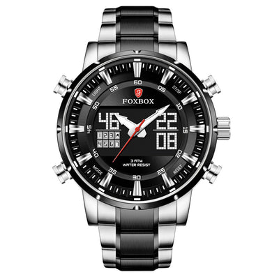 Reloj Deportivo Dual Display Multifuncional Resistente al Agua para Hombre - Image 15