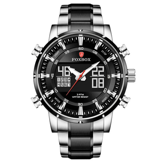 Reloj Deportivo Dual Display Multifuncional Resistente al Agua para Hombre - Image 15