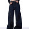 Multi-row Reinforced Eyelet Denim Pants