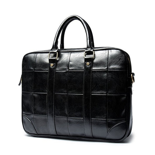 Maletín de Cuero PU con Bandolera para Hombre - Bolso de Negocios - Image 15