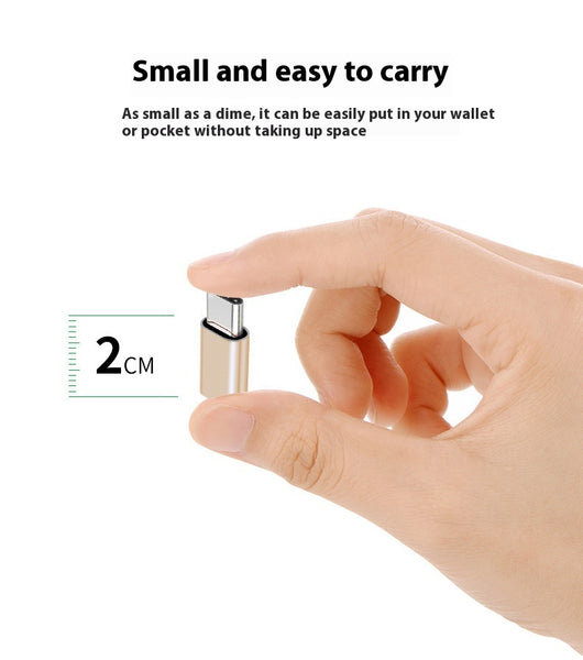 Adaptador Convertidor de Iluminación Micro USB a USB-C para Móviles - Image 8