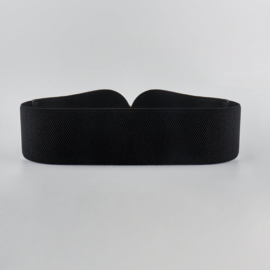 Cinturón Elástico PU Otoño Invierno para Mujer - Café y Negro Elegante - Image 31
