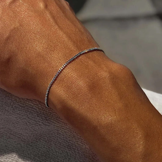 Pulsera Cubana de Acero Inoxidable para Hombre - Ajustable y Resistente al Desvanecimiento - Image 12