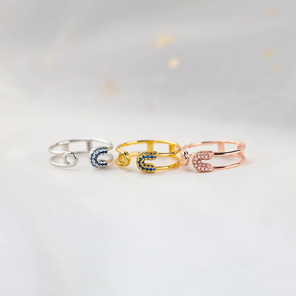 Anillo Abierto de Plata Esterlina S925 para Mujer