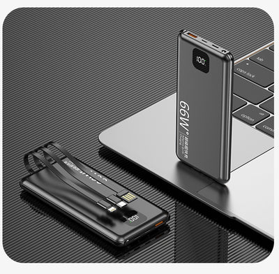 Batería Portátil de Carga Rápida 20000 mAh con Cable Integrado - Image 30