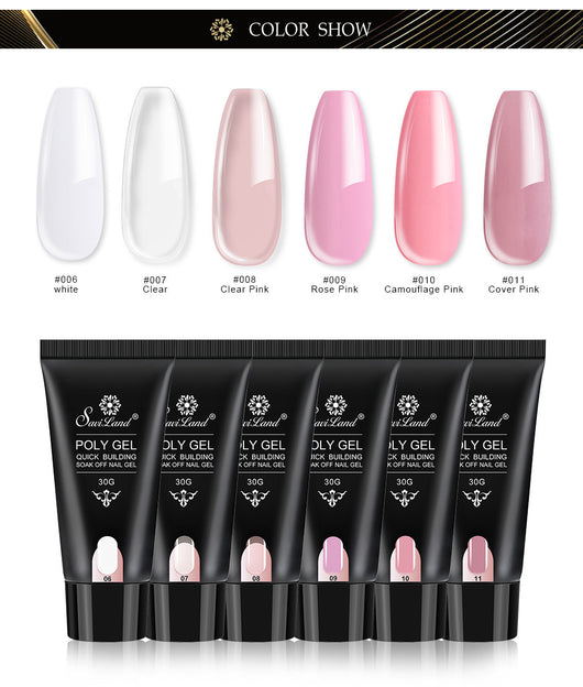 Kit de Gel Acrílico Rápido con Cristal para Uñas - Image 5