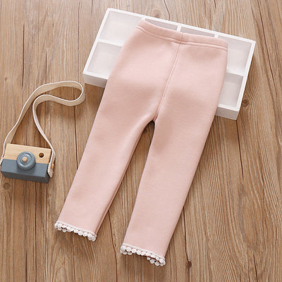 Pantalones Térmicos Acolchados para Niña - Forro Polar Grueso - Image 10