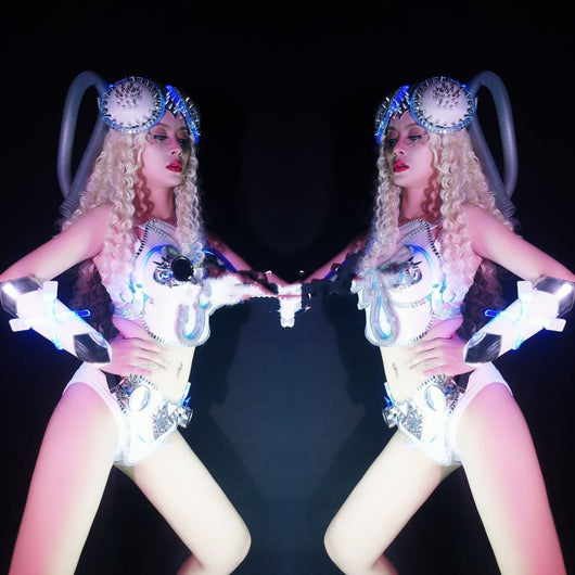 Traje Tecnológico Futurista Night Elf - Image 6