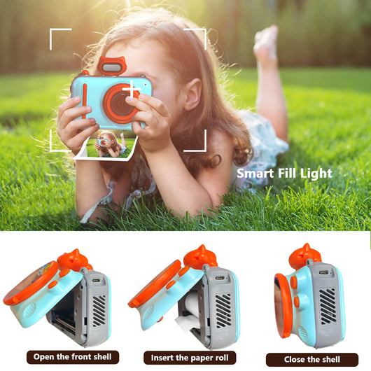 Cámara Digital Infantil HD 20 Pulgadas con Pantalla para Exterior y Juegos - Image 35