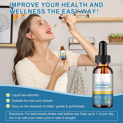 Gotas de Hoja de Guanábana 30ml - Extracto Natural Premium - Image 13