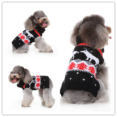 Suéter Casual para Mascotas con Diseño de Alce - Perfecto para Otoño - Image 2