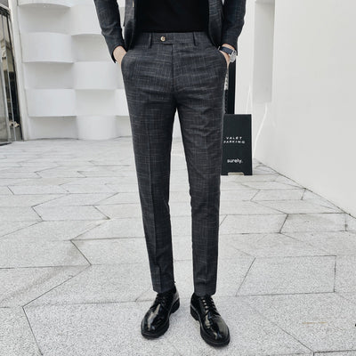 Pantalones Rectos Elegantes para Hombre - Estilo Casual y Ejecutivo - Image 5