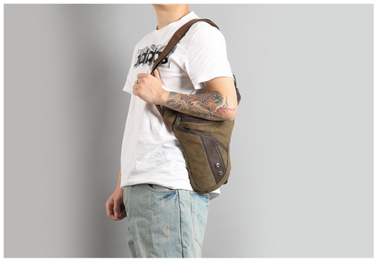 Bolso Mensajero One-Shoulder Personalizado para Hombre - Image 15