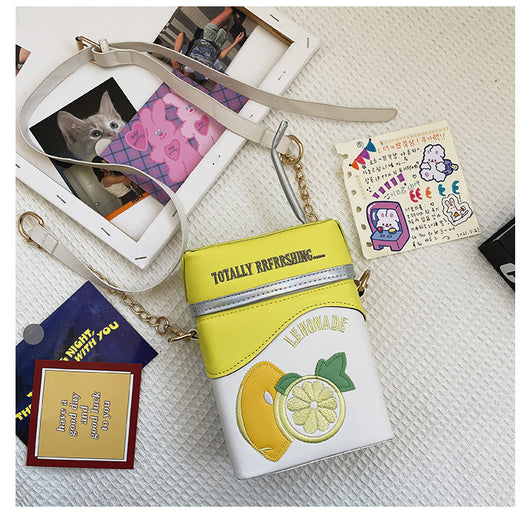 Bolso Bandolera Frutal Bordado - Fresa y Limón - Image 39