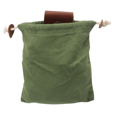 Bolsa de Recolección de Setas Canvas Plegable con Cuero - Ideal para Senderismo y Camping - Image 7