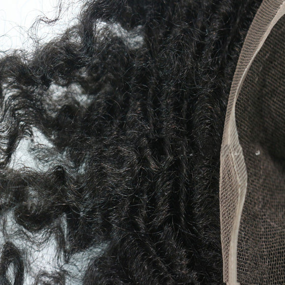 Encaje Africano Cabello Humano para Hombres