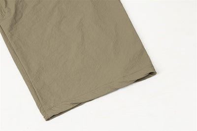 Pantalones Cargo Overol con Cordón Ajustable - Estilo Urbano Holgado para Hombre - Image 12