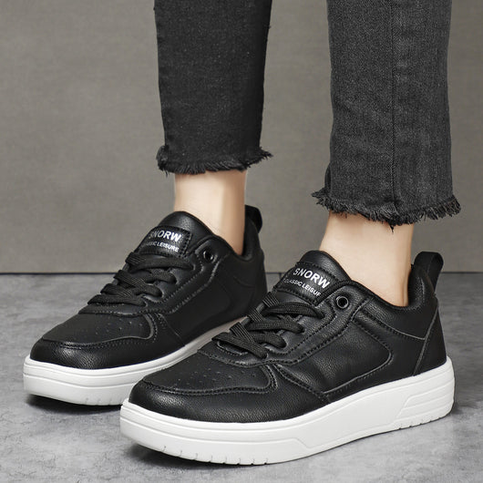 Zapatillas Blancas Para Parejas - Tenis Blancos Puros Para Hombre Primavera y Otoño - Image 21