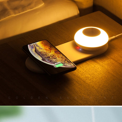 Lámpara LED de Escritorio con Cargador Inalámbrico Magnético Táctil - Image 10