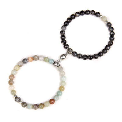 Pulsera Magnética de Pareja con Cierre de Imán - Image 2