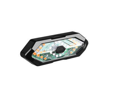 Luz Trasera de Bicicleta con Control Remoto, Claxon y Recarga USB - Image 11