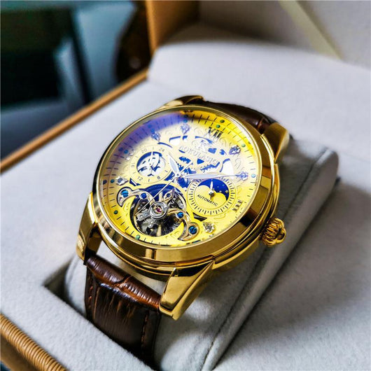 Reloj Automático Tourbillon Resistente al Agua para Hombre - Image 11