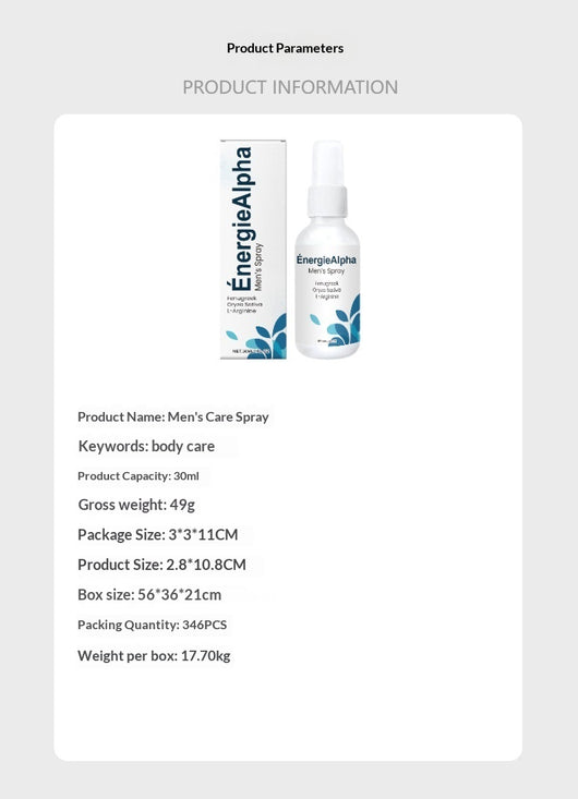 Spray Refrescante para el Cuidado del Hombre - Image 14