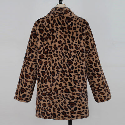Abrigo de Piel Sintética para Mujer Invierno - Image 9