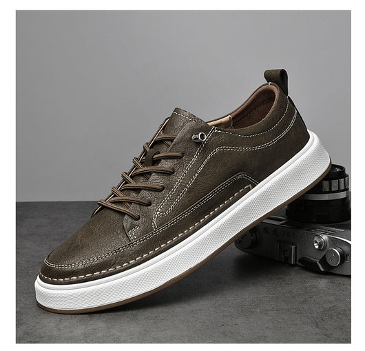 Tenis Casuales de Cuero para Hombre - Diseño Minimalista - Image 23