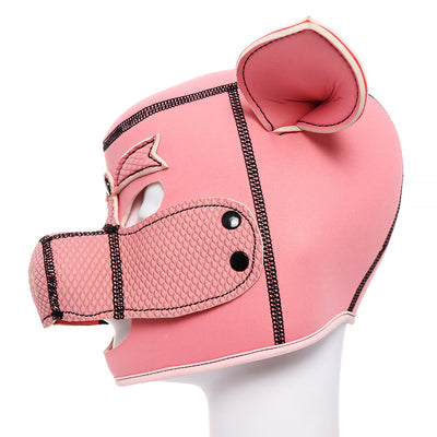 Máscara Facial Divertida con Diseño de Cerdo para Niños - Image 4