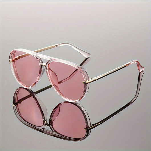 Gafas de Marco Semimetálico Diseño Minimalista - Image 4