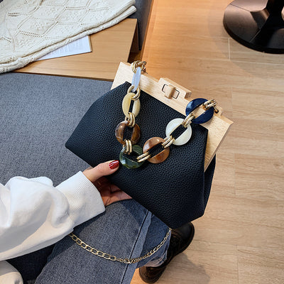 Bolsa de Mujer Otoño Invierno con Cierre de Clip Elegante - Image 10