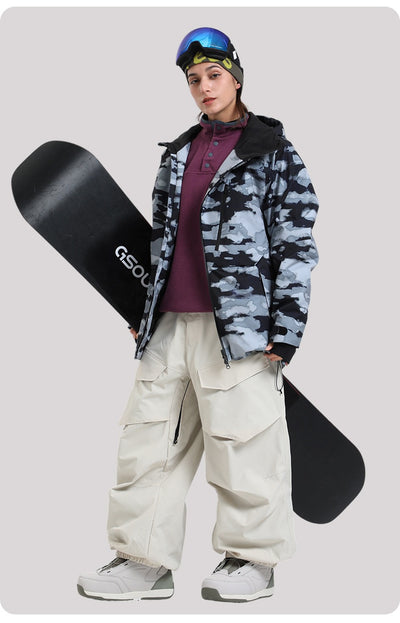 Chaqueta de Esquí Impermeable Térmica con Tecnología Respirable - Image 33